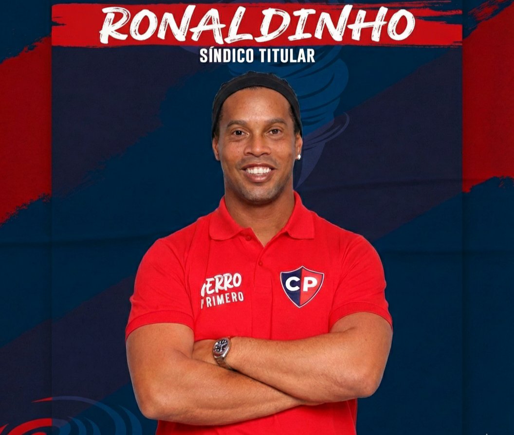 [BOMBAZO 💣] Ronaldinho como síndico titular por el movimiento Cerro Primero. ¡VAMOS REJALA!🔴🔵💪🏿 IGUAL LES VAMOS A GANAR AL oficialismo🤏🏾