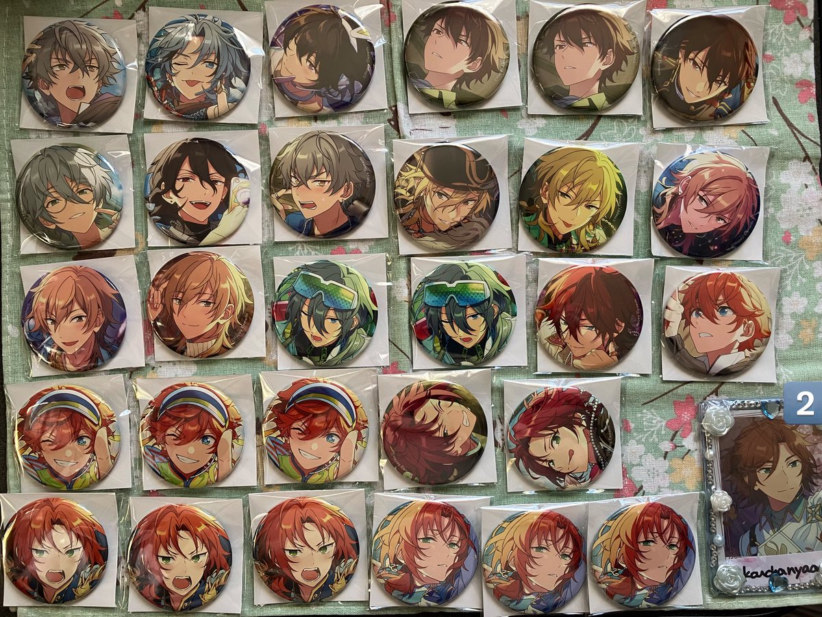 HiMERU アルバム缶バッジ IDカード あんスタ アルバム特典 Crazy:B