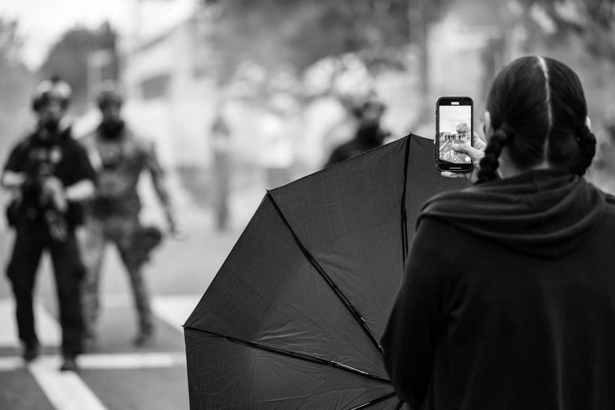 Record and document everything! Remain a ‘safe’ distance away and protect yourself as much as possible. #AbolishICE