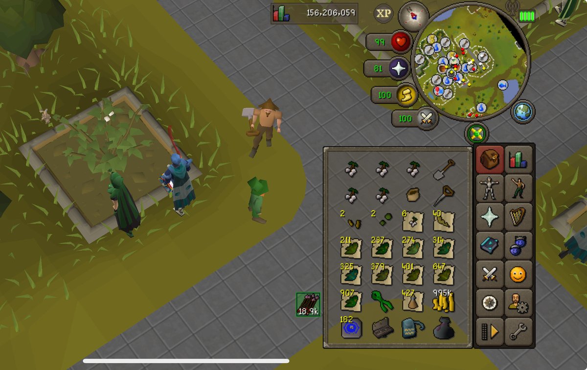 Doing herb runs while I'm at Herbiboar.
Inv is a little tight.