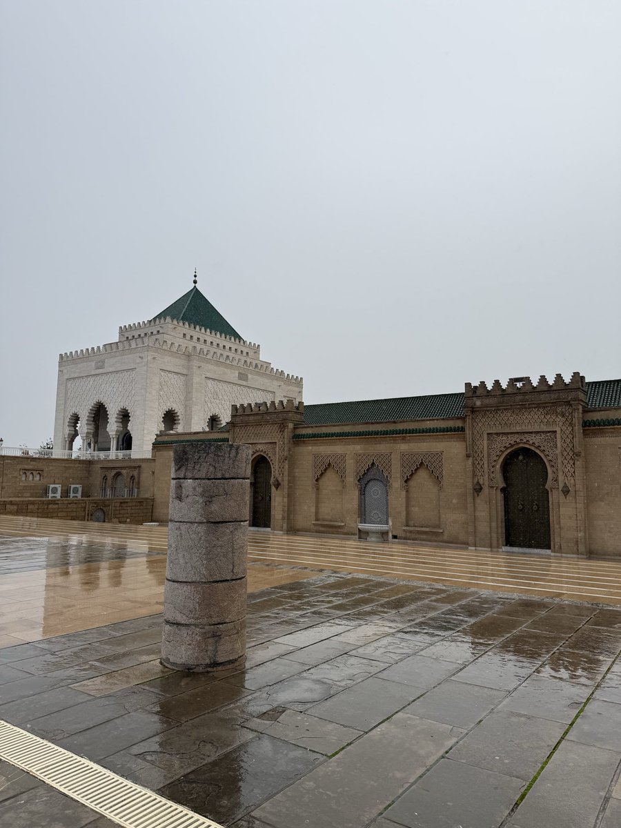 Nicocantor1's tweet image. A rainy Rabat awaits the AFCON final 

🏆🇲🇦🇸🇳🔜