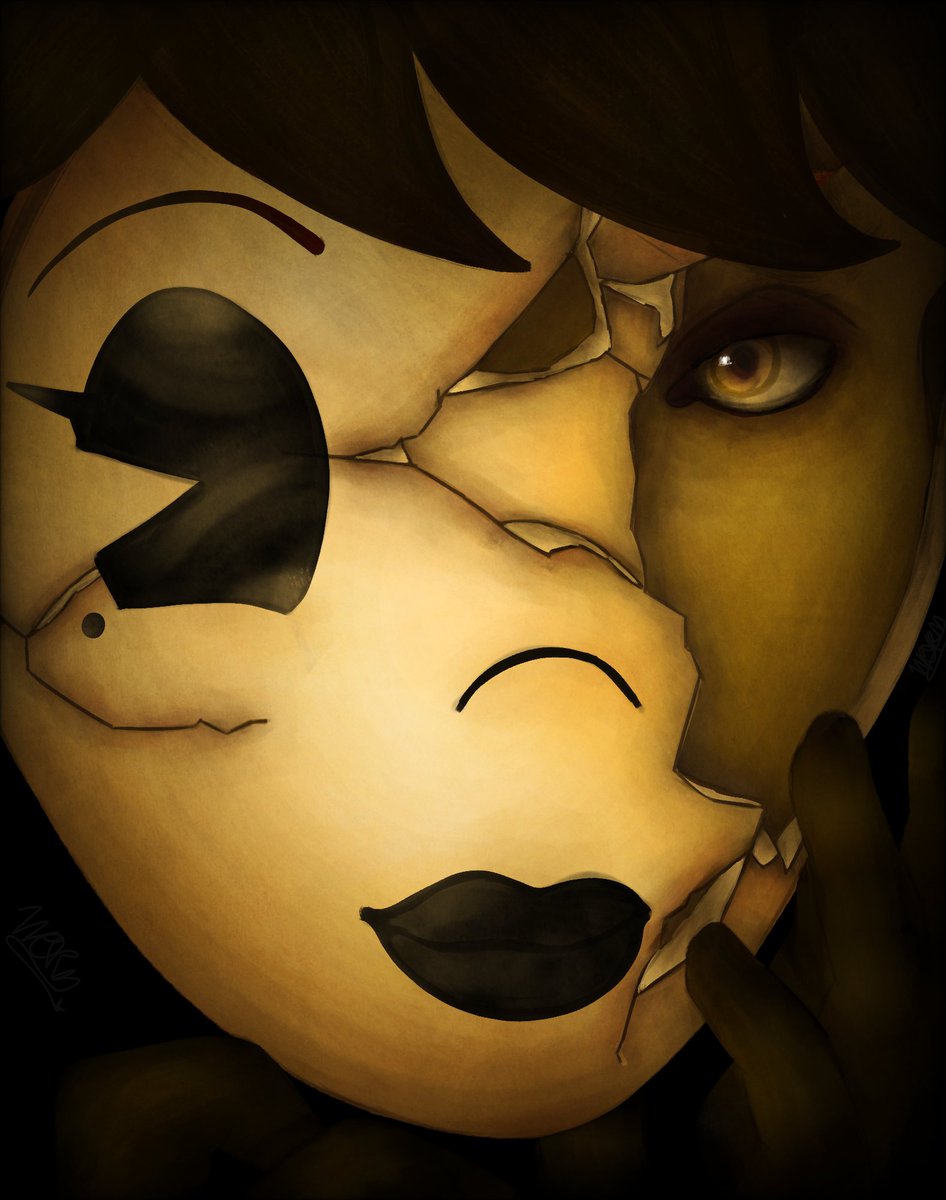 w0rm_fac3's tweet image. Is the trend dead or nah chat? 
I spent like 12 hours on this so yall better like it

#BENDY