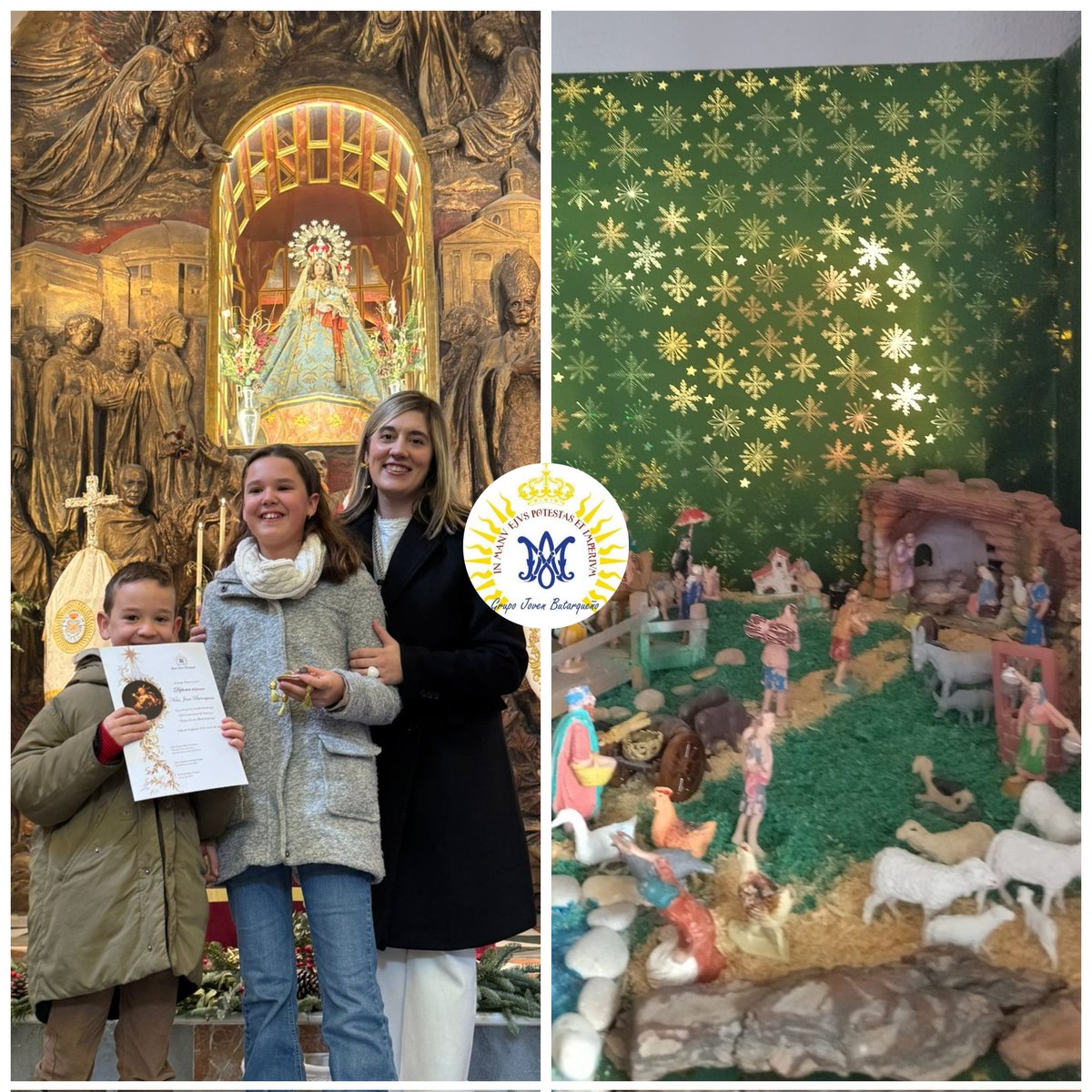 #CONCURSONAVIDEÑO 🎎 |

   Los agraciados de los premios del 👶🏼 VII Concurso de belenes "Niño Jesús Butarqueño" en categoría tradicional son:

🥇 Parquet y Tarimas Rafa
🥈 Dña. M Antonia Valdueza Paredes
🥉 Srta. Claudia Conde Rodriguez 

#EstrelladelaMañana⭐
#SomosButarqueños