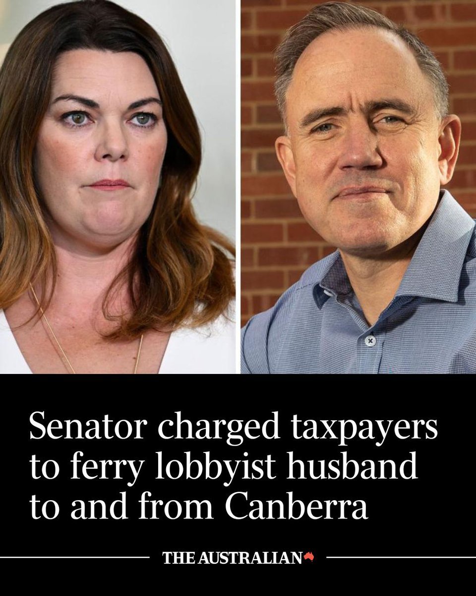 Ausbobsmit's tweet image. Sarah Hanson-Young should be sacked today. How on earth does she think it's acceptable to bill taxpayers over $50,000 to regularly fly her husband, who is a lobbyist, to Canberra for work?