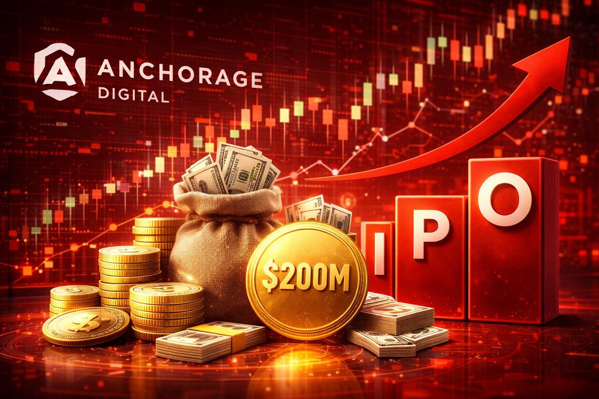 ANCHORAGE DIGITAL SEEKS $200M FUNDING ROUND AS IPO PLANS TAKE SHAPE Crypto  custodian Anchorage Digital is seeking to raise $200 million in new funding  as it moves forward with plans for a