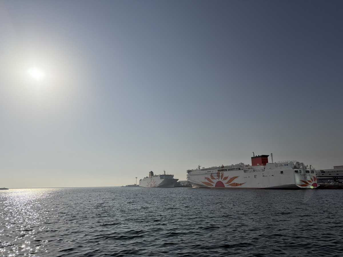 久しぶりにさんふらわぁ