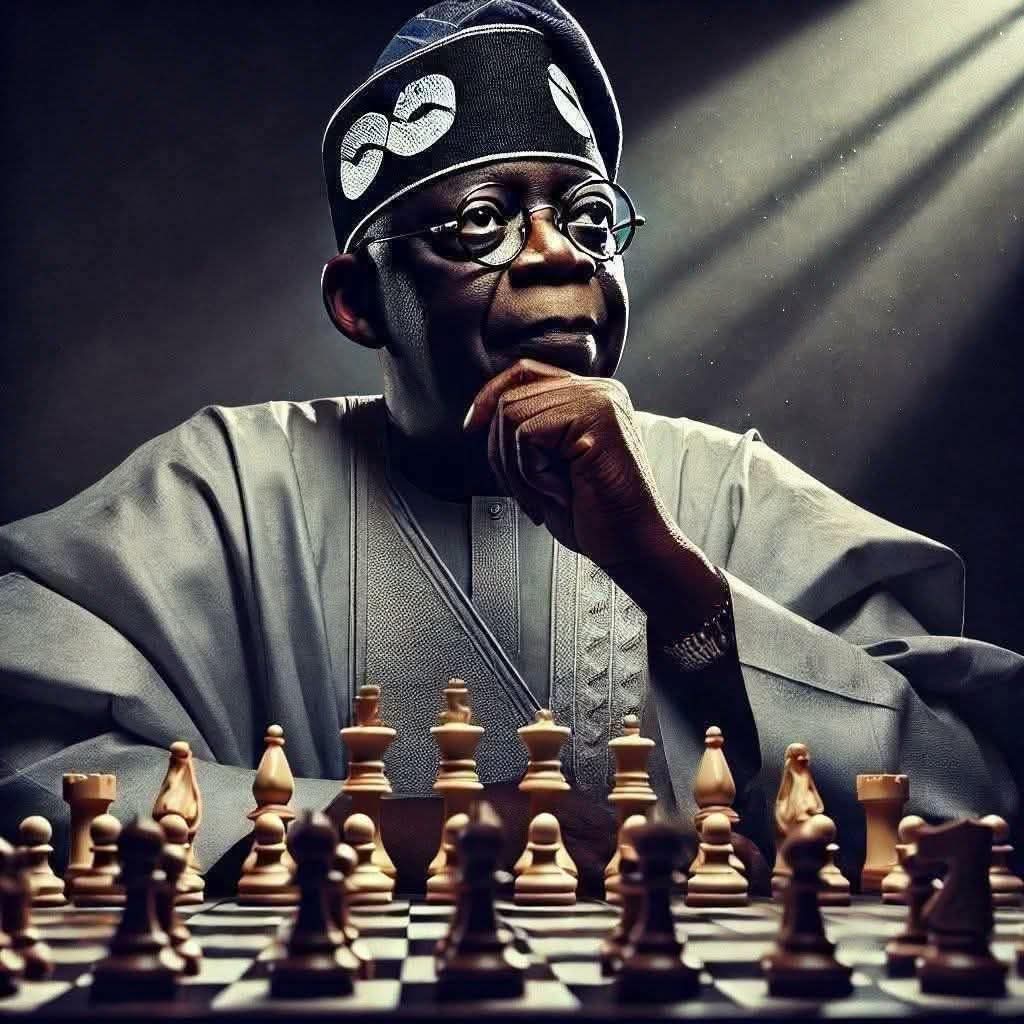 RashwalRashwal's tweet image. THE JAGABAN STRATEGY: HOW TINUBU PLAYS HIS GAME.

I was once on the panel of this Leadership conference.

Then the moderator asked me, 

"As a rising leader who's your biggest influence?"

Without a shadow of doubt, I said Bola Ahmed Tinubu.

The hall went crazy.

The lady…