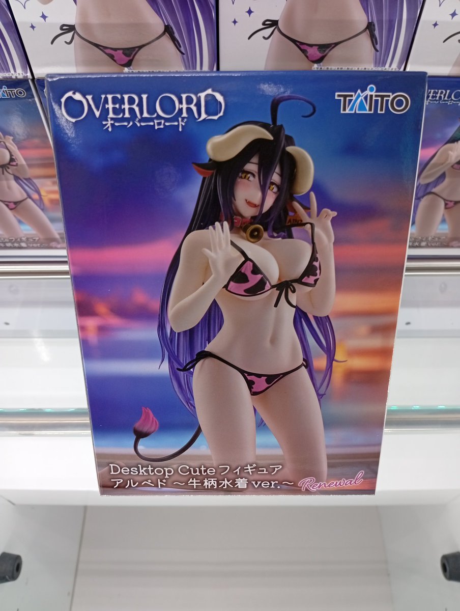 オーバーロード Desktop Cute フィギュア アルベド～牛柄水着ver