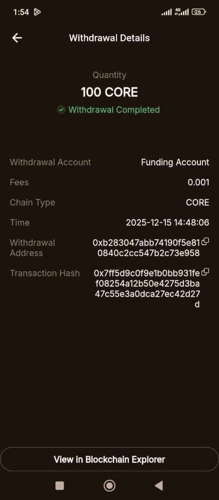 EjikeIhuanne's tweet photo. @MetaMask 
I haven't seen my 100 $Core token on my wallet since last year December.
I need it on my wallet asap.

#FixTheBug
#FimdMyCore
#NeedMyCore https://t.co/8nFc2zAQWs