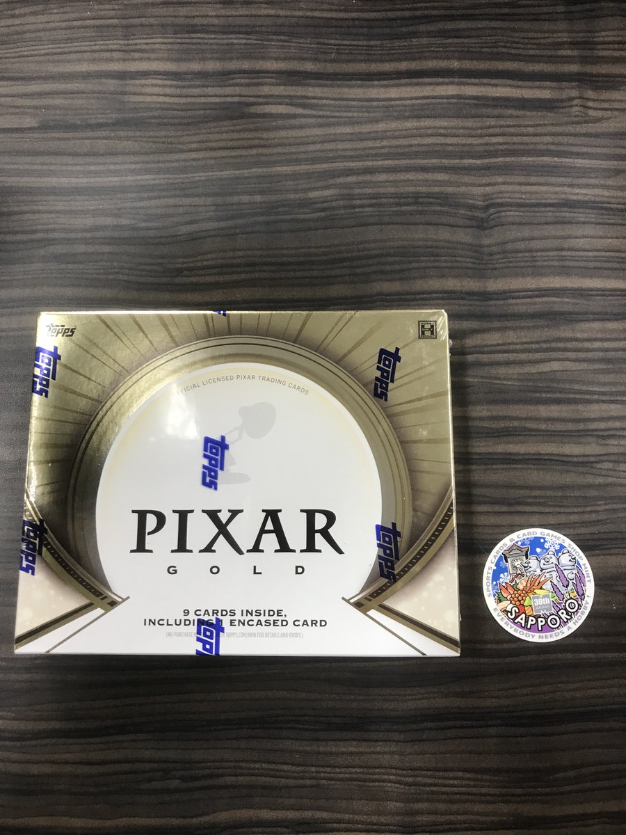 mintsapporo's tweet image. 【札幌店】【新商品入荷】
「2025 TOPPS PIXAR GOLD HOBBY」
入荷致しました！！
tradingcardjournal.com/2026/01/%e3%80…