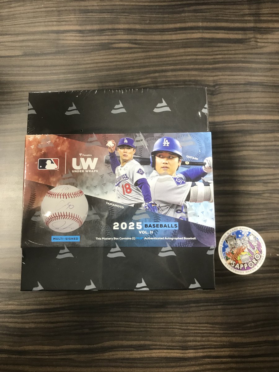 mintsapporo's tweet image. 【札幌店】【新商品入荷】
「2025 FANATICS UNDER WRAPS MLB BASEBALL VolumeⅡ」
入荷致しました！！
tradingcardjournal.com/2025/11/%e3%80…