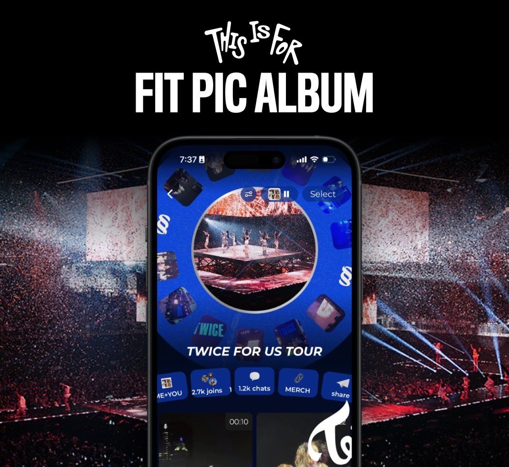 JYPETWICE's tweet image. ONCE, we’re on the road for Part 2 of the &amp;lt;THIS IS FOR&amp;gt; World Tour - let’s make new memories together!

Upload your favorite photos and videos to our SWSH Fan album 💙

🔗 joinswsh.com/album/twicetou…

#TWICE #트와이스 #THISISFOR
#TWICE_THISISFOR_WORLD_TOUR