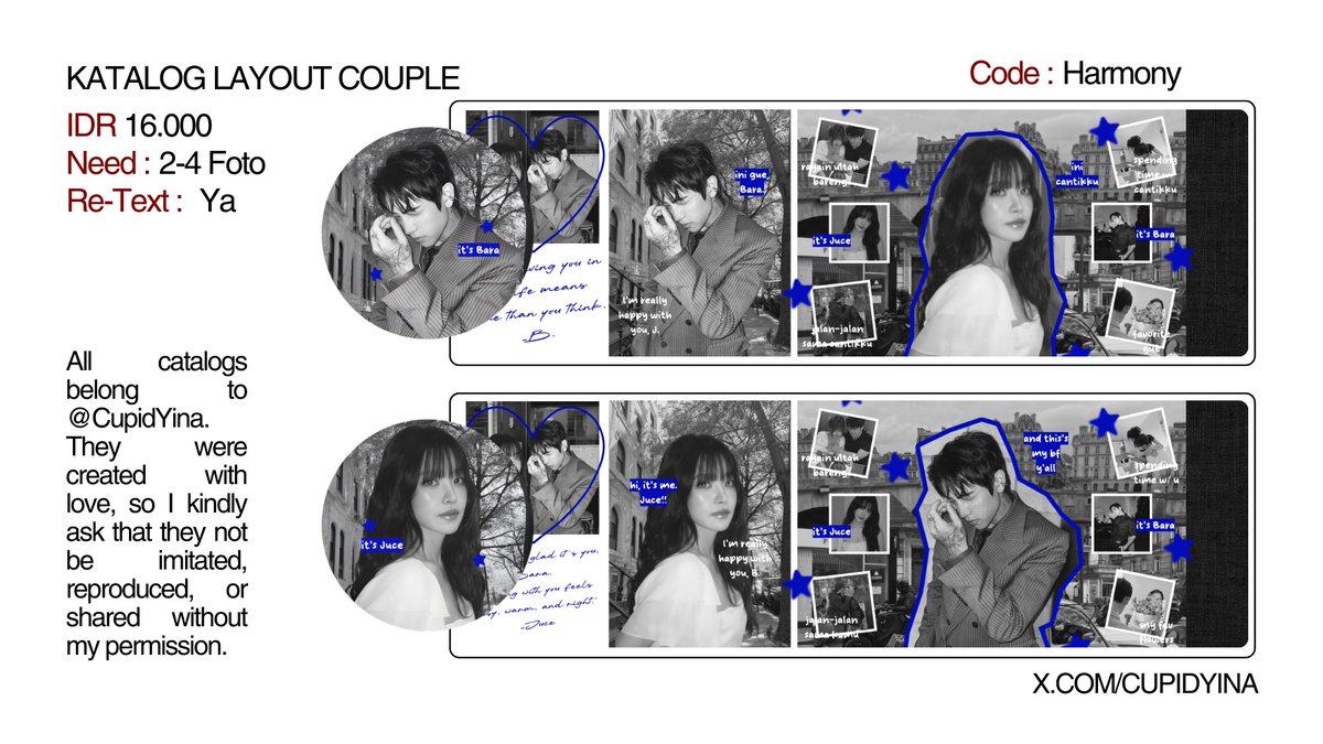 CupidYina's tweet image. help repost, tysm .. 🍤🍡
ospek yuk?!

hawooo ... i am yina-!🍰 
aku punya 10 katalog untuk diospek. mohon ospeknya, yya. kira-kira harga nya apa yang cocok yya? cek detail nyaa!🍭

—jika ada kesamaan dengan yang lain atau tidak layak. mohon kabari dengan baik, yya! #zonauang