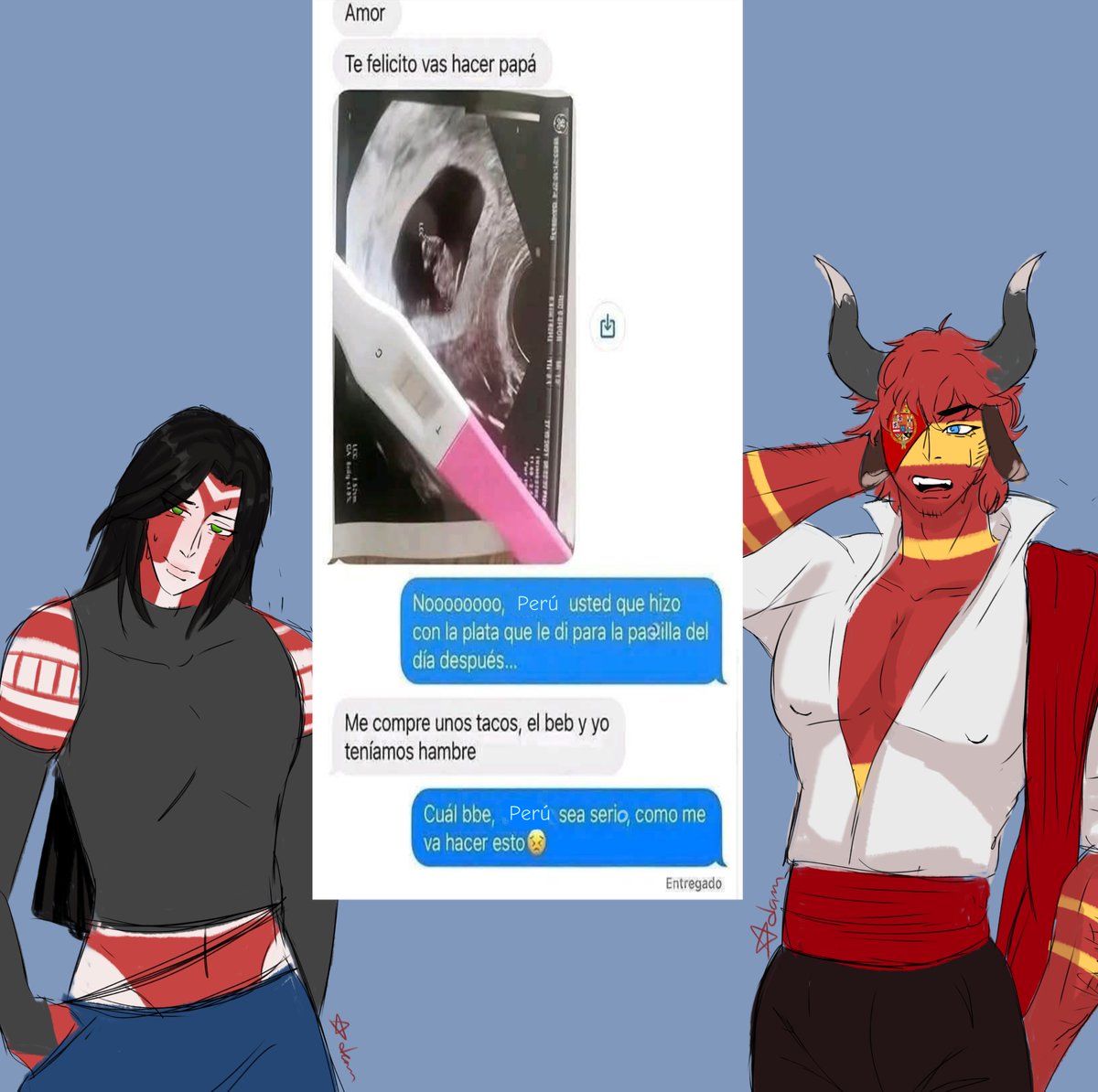 Adam56993428366's tweet photo. Curi momo

#countryhumans #CountryHumansPeru 
#countryhumansEspaña
#art #digital https://t.co/iOxxCuGP8W
