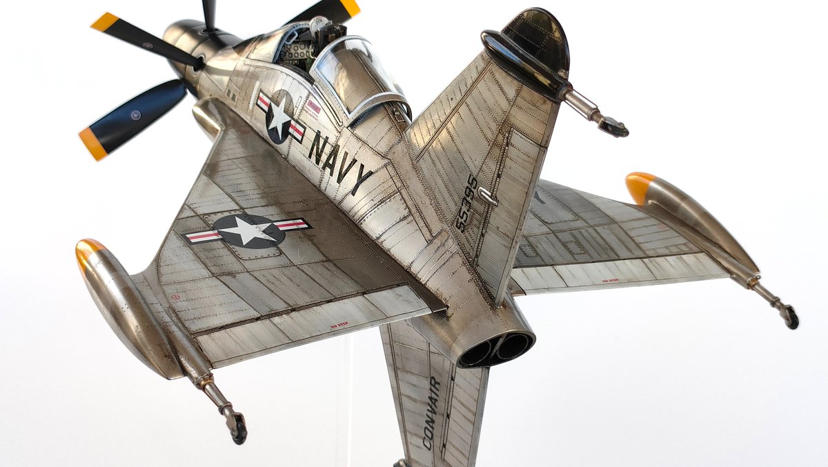 #ぎんいろーいプラモ上げまへんか 
XFY-1 POGO　1/48　ホビーネットワーク(リンドバーグ)