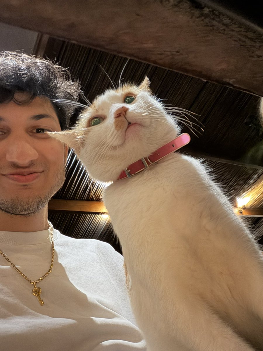Made new friend at dinner