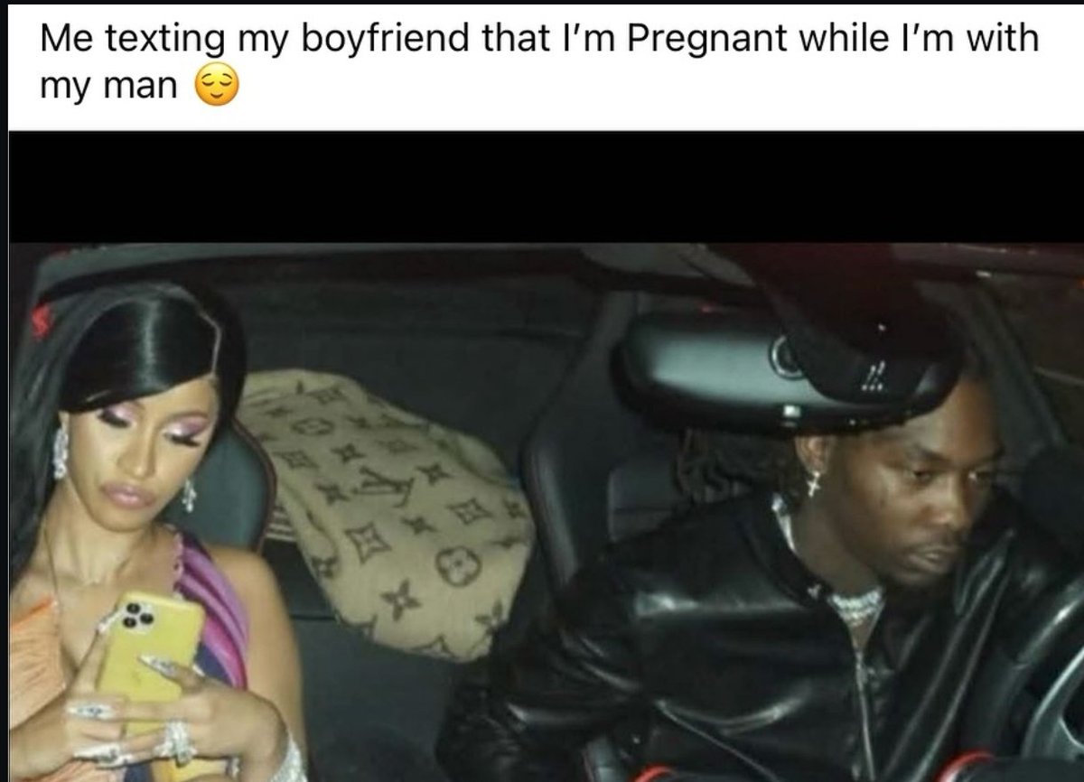 bardioutside's tweet image. the way this meme actually came true 😭