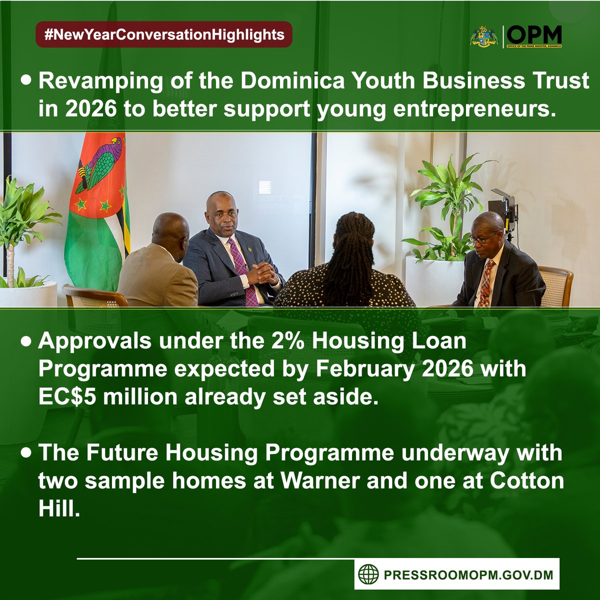 Office of The Prime Minister of Dominica tweet media