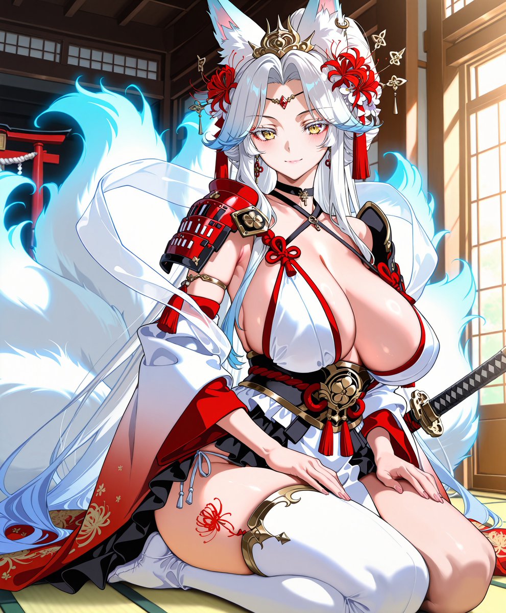 mitore1020962's tweet photo. #foxgod, #ai, #aiillust, #original, https://t.co/M2E4oDBEp3