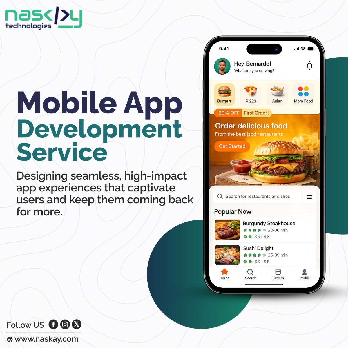 naskay_tech's tweet photo. Build powerful mobile apps that support growth and performance 📱 Naskay Technologies Pvt Ltd delivers reliable #mobileappsolutions for every business.

📞 Schedule Your Free Consultation Now!
📩 Email us at hello@naskay.com
🔗 Visit: https://t.co/7lZFpo6A19 https://t.co/FirIseAhgY