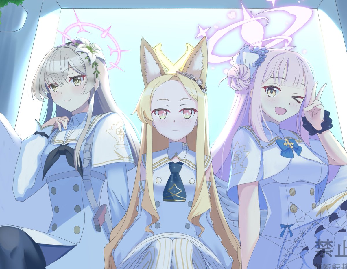 ブルアカ5周年おめでとうございます！ティーパーティー再掲