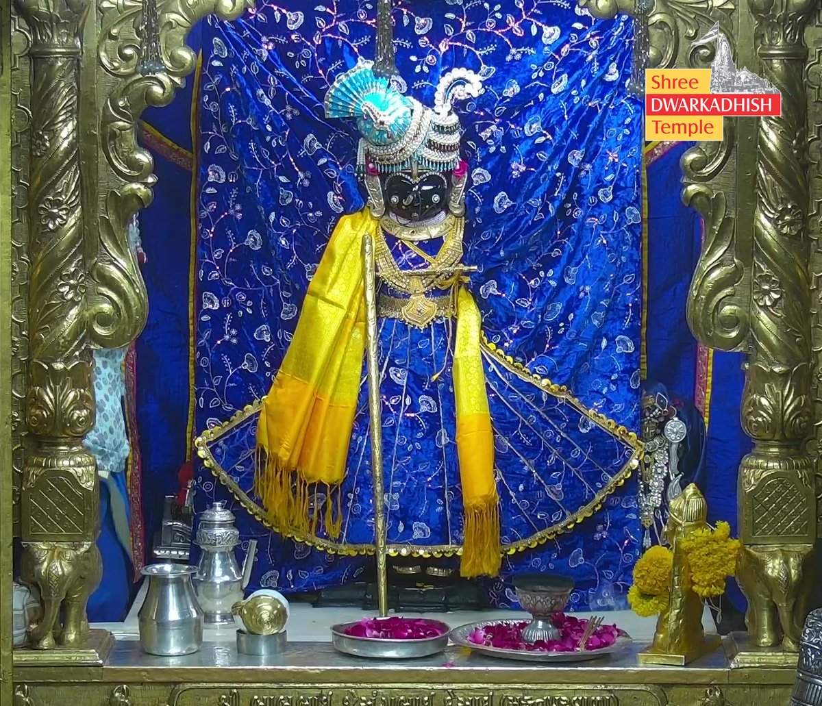 राजाधिराज द्वारकाधीश जी के श्रृंगार आरती दर्शन🙏🏻
श्री द्वारकाधीश मंदिर द्वारका,गुजरात
दिनांक :- 17/01/2026 शनिवार                            

#Dwarka #shringararti
#ShridwarikadhishmandirOfficial