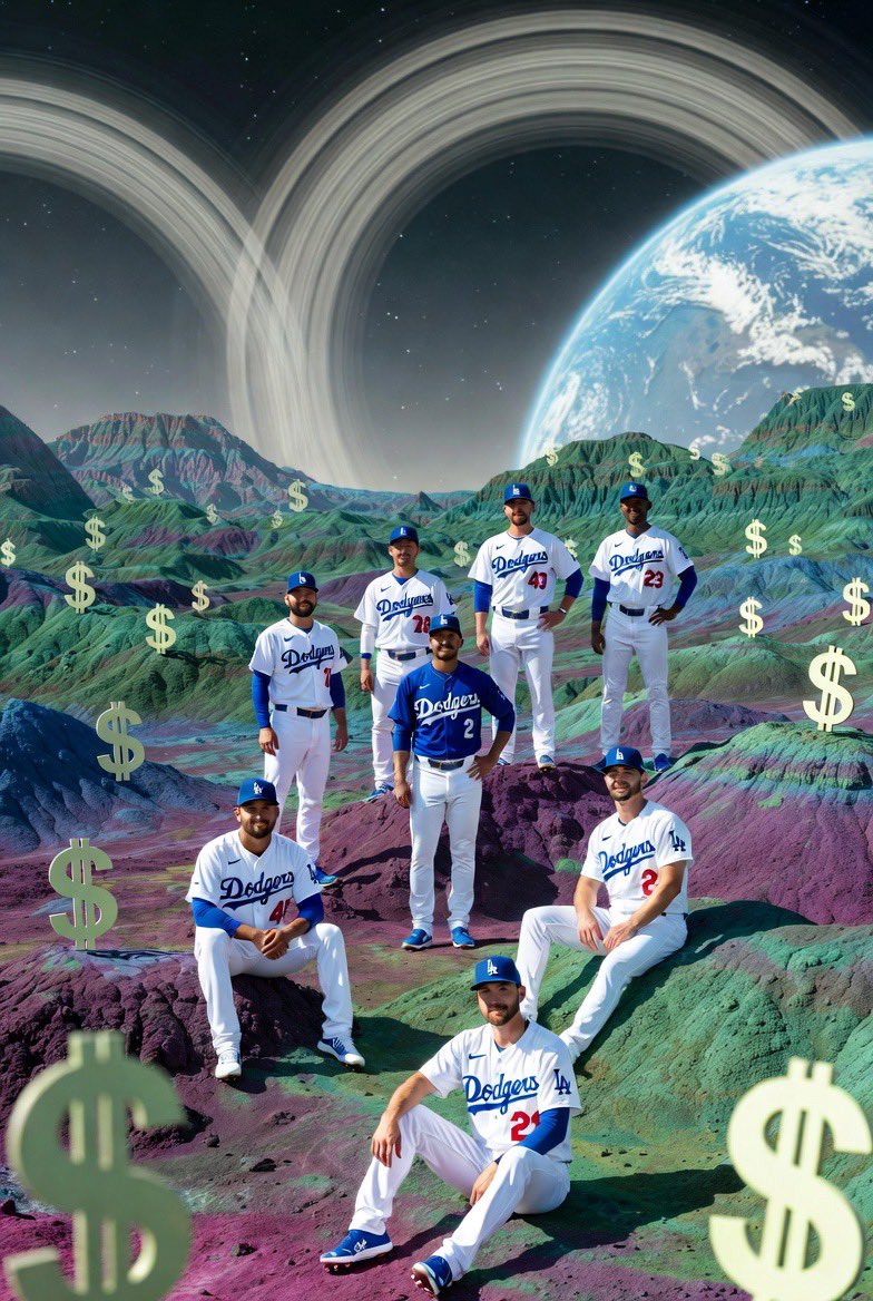 MattWallace888's tweet photo. I miss the days when we could take a break from the craziness of the world and just have fun watching sports!!!

The Dodgers now have over $2 billion in salaries committed. That’s more than the entire net worth of 9 MLB owners 🤯

$240 MILLION on one superstar alone (Kyle Tucker). At $60M per year, that is almost as much as an entire team's salary just 20 years ago 😭

Meanwhile, half of MLB teams can’t even afford ONE superstar.

The MLB hasn’t implemented a REAL salary cap because a few of the billionaire owners are profiting off of it being as it is. But implementing it is what is best for the game!

Clay is 100% RIGHT. This can be fixed TODAY with a legitimate salary cap, just like the NFL, NHL, and NBA all have.

Will make watching way more fun. It’s time!
