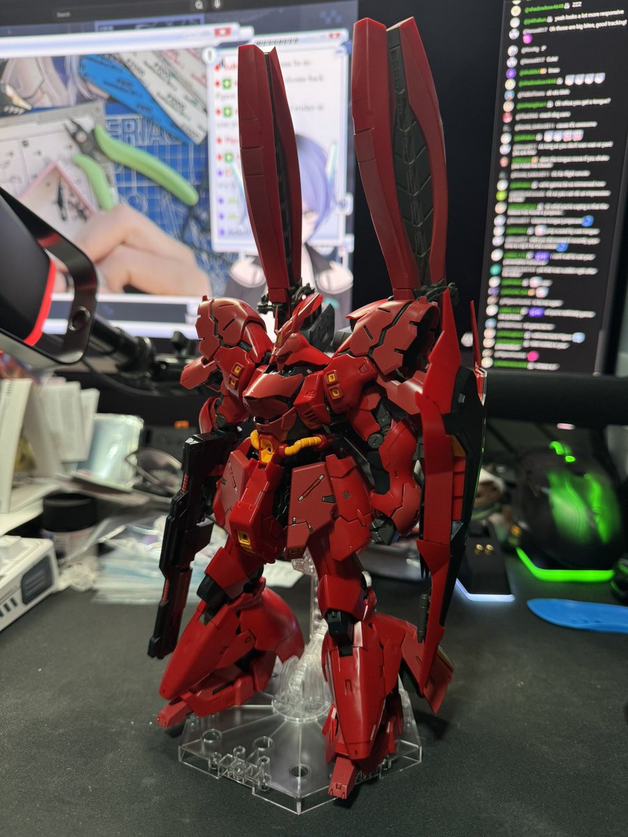 YaBoiTooru's tweet photo. Finished assembly, not sure when/if ill put the decals
 #xXliminaXx https://t.co/AtEOtspQe2