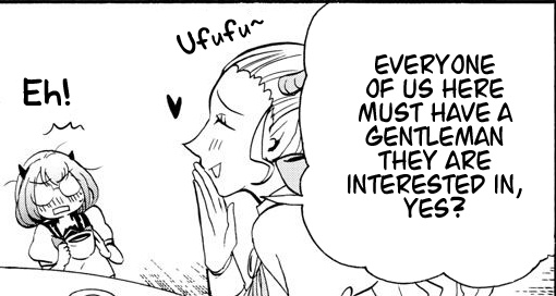 (turning towards the biggest lesbian ever) we all like boys here right 👀