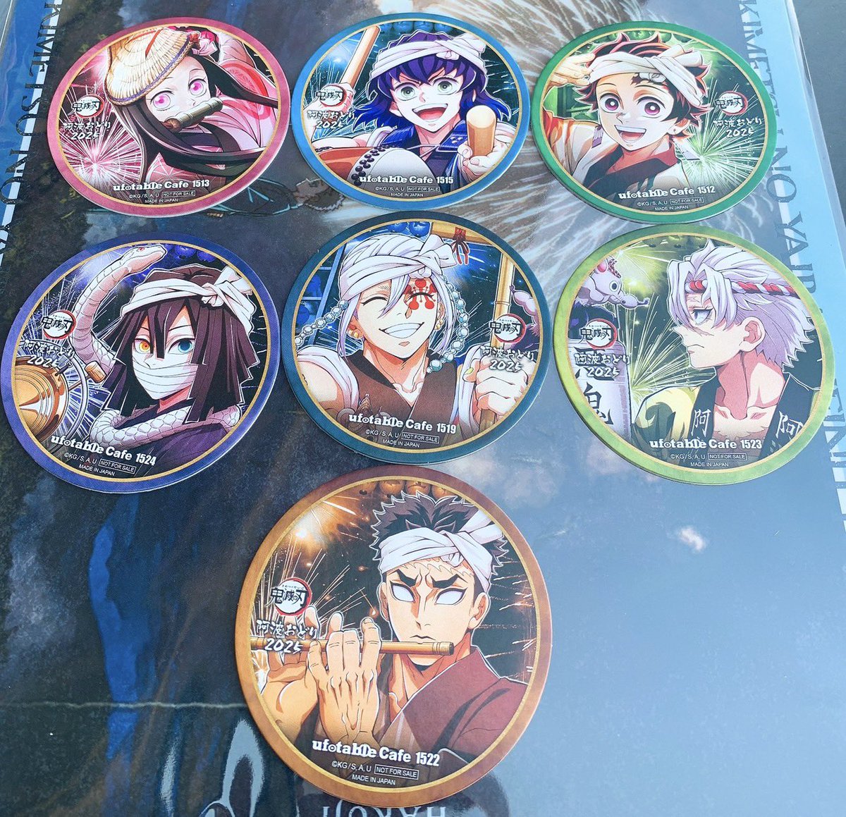 鬼滅の刃 ufotable 阿波踊り ランダム 缶バッジ A 35点 鬼滅の刃