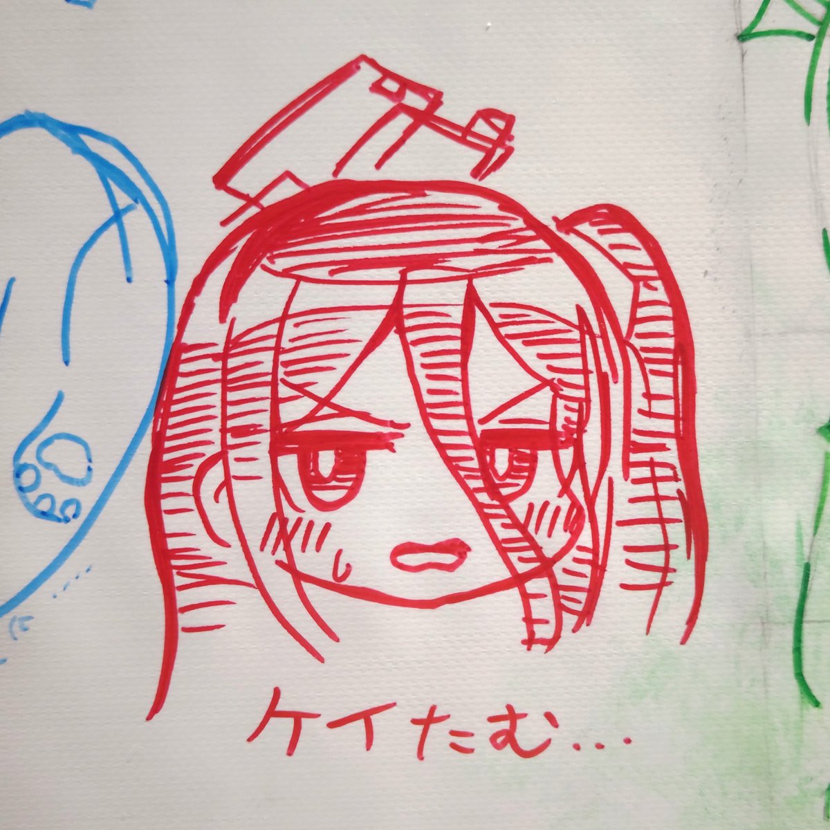 メッセージボード描いてきた!!! 