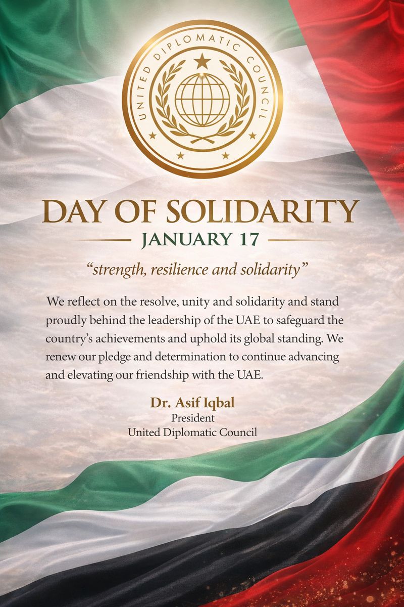 UNITED DIPLOMATIC COUNCIL tweet media