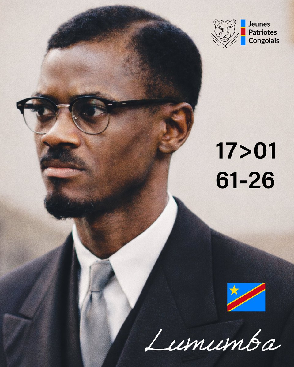 En ce jour de commémoration, nous rendons hommage à Patrice Émery Lumumba, figure majeure de notre histoire et symbole durable de souveraineté, de courage et de dignité nationale.