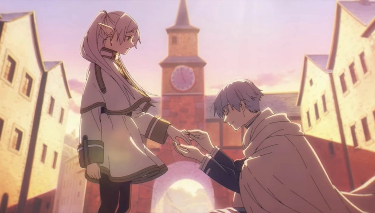 linnyxtzan's tweet image. ฉันไม่แปลกใจจริง ๆ ที่มีแต่คนล้อว่าฮิมเมลหลงรักฟรีเรนหัวปักหัวปำ ชื่นชมเวทมนตร์เขามาตั้งแต่เด็ก ความช่วยเหลือในตอนนั้น กลายเป็นรักล้นใจยันวาระสุดท้ายในชีวิต เจอภัยอันตรายก็อุ้มเธอหนีก่อนคนแรก ขอแต่งงานก็ทำให้ได้

ติดอย่างเดียวกว่าจะสมหวัง ตัวเองก็ไม่อยู่บนโลกแล้ว 🥹💔