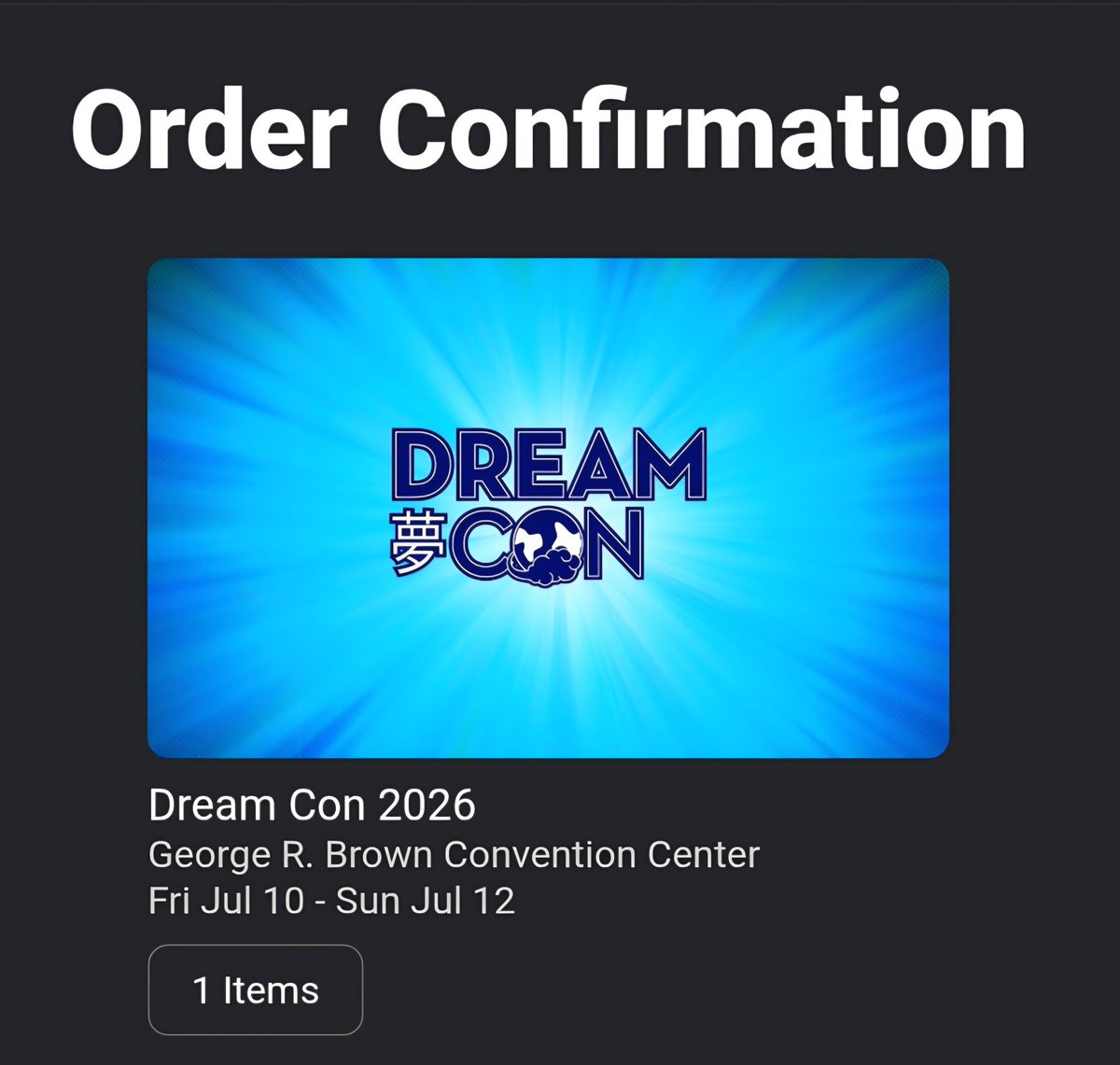 See Yall At <a href="/dreamconvention/">Dream Con</a> 🔥🔥