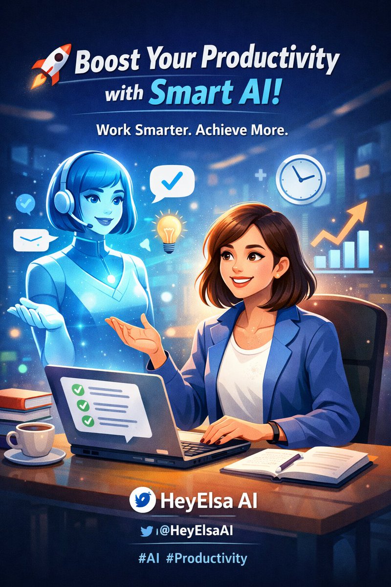 forfor_five's tweet photo. What if your AI assistant felt intuitive, simple, and powerful? 🤖✨ That’s exactly what HeyElsa AI delivers.
Try the future of smart assistance today!
@HeyElsaAI @base @earnfirstdollar #Automation #HeyElsaAI https://t.co/HJeg1kCNgu