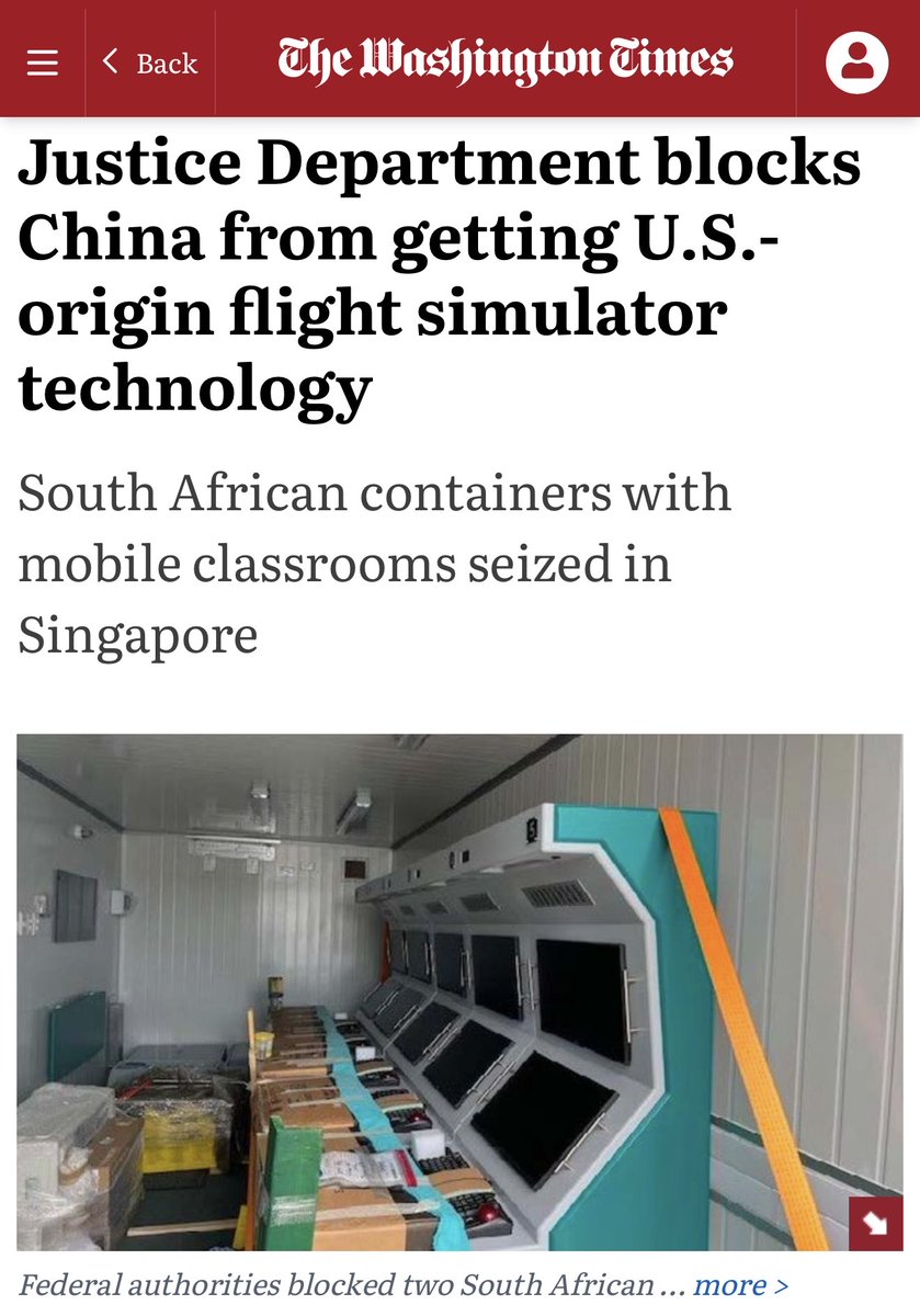 US government seized containers said to be for ASW training for China’s military, in Singapore. Interesting development that suggests d level of intensity of US global surveillance on, and action against, #China’s military.
