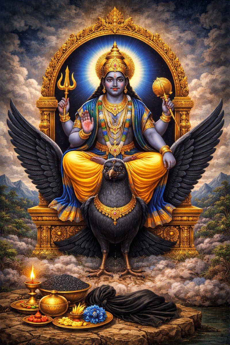 शनि देव देर से देते हैं, लेकिन जब देते हैं तो किस्मत बदल देते हैं
कर्म सही रखो, शनि अपने आप मेहरबान होंगे  🙏
सुप्रभात सभी को