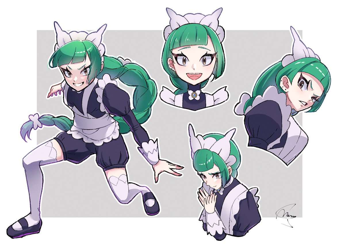 These two are my favorites in Pokémon Legends: Z-A 💜💚

#PokemonLegendsZA