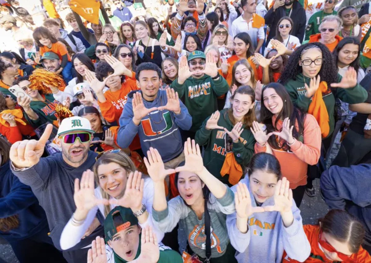 University of Miami tweet media