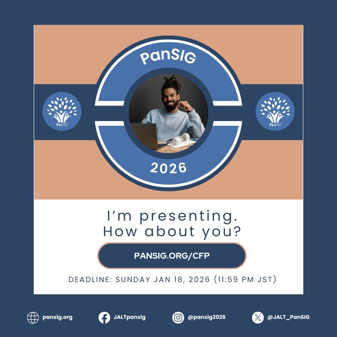 JALTPanSIG (@jalt_pansig) on Twitter photo 