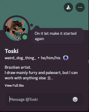 Toski 🦖🦕(COMMS OPEN) tweet media