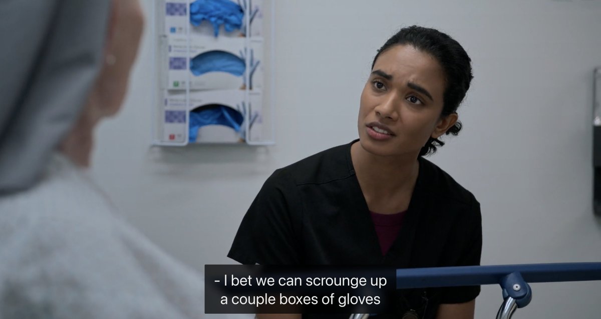 doctoralhashimi's tweet image. file under: moments we aren't talking about enough #thepitt