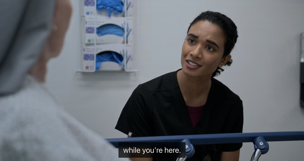 doctoralhashimi's tweet image. file under: moments we aren't talking about enough #thepitt