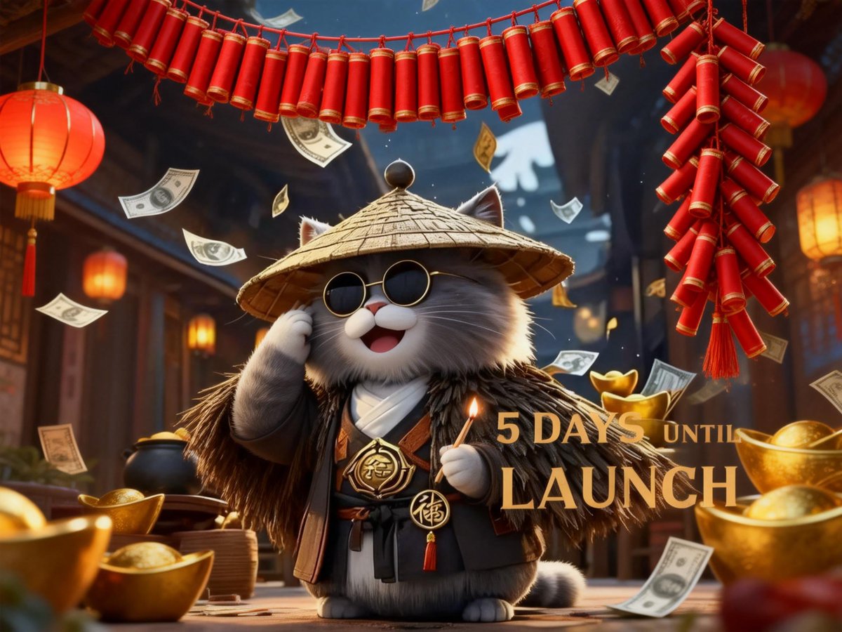 zuebw85667462's tweet photo. LuckyCat๐ป๐ป๐ป
๐Audit complete โ contracts ready.
Community genesis subscription coming soon.
๐๐๐PancakeSwap listing Jan 22.
This lucky cat is about to go global.
๐๐๐
Who's with us till the end?๐
#LUCKYCAT #TMinus5 https://t.co/lDVvE93onQ