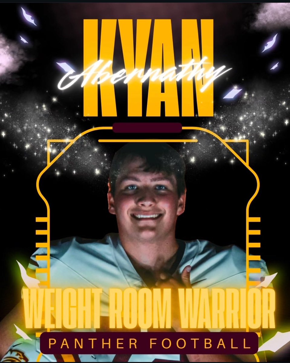 KyanAbernathy's tweet photo. Honored to win Most Improved and get recognized for my weight room contributions. Hard work paying off 💪 212 days till fall practice!! @PP_PantherFBall @NWahlScouting @OJW_Scouting @One11Recruiting @PrepRedzoneMN https://t.co/QOIbiFz5bC