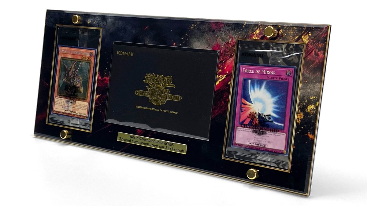 遊戯王 WCS記念カード対応ディスプレイ発売中‼ WCS2023～2025用に2商品