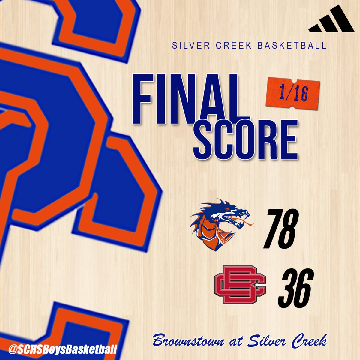 SCHS Boys Basketball tweet media