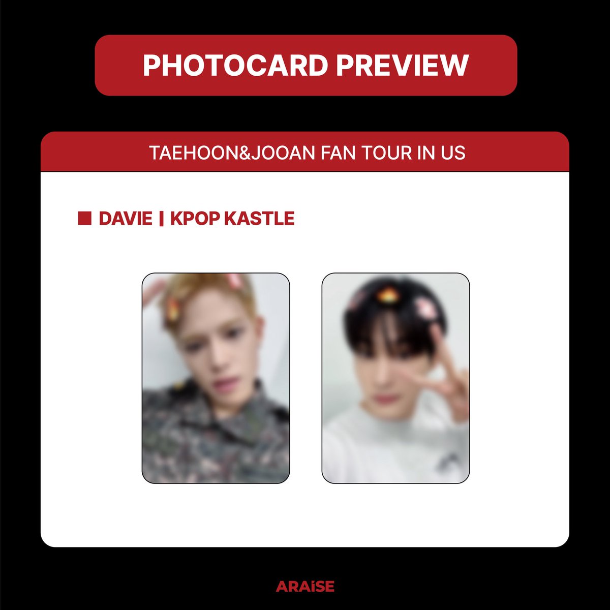 어레이즈 (ARAISE) tweet media