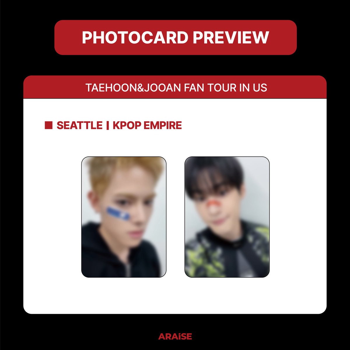 어레이즈 (ARAISE) tweet media